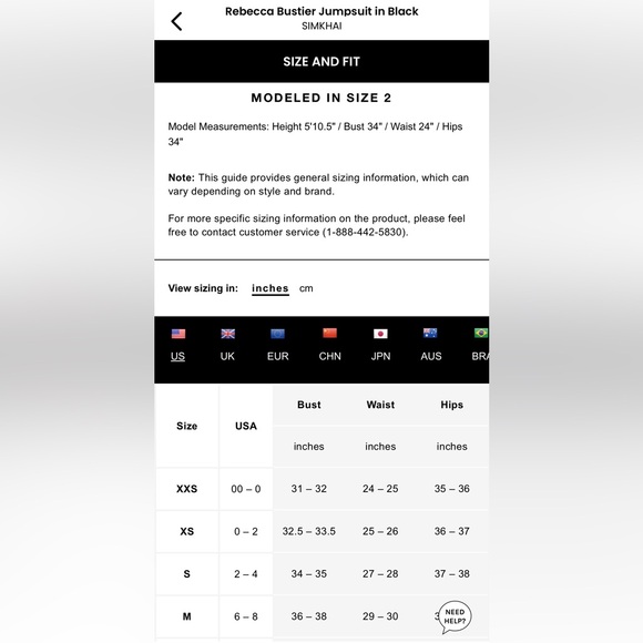 SIMKHAI Bustier black Jumpsuit - Picture 10 of 13